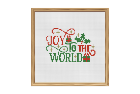 Download Joy to the World Cross Stitch Pattern - Joy to the world Collection