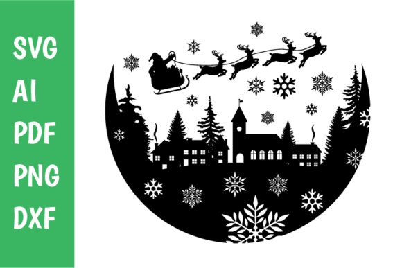 Download Christmas Scene Svg - Premium Resources