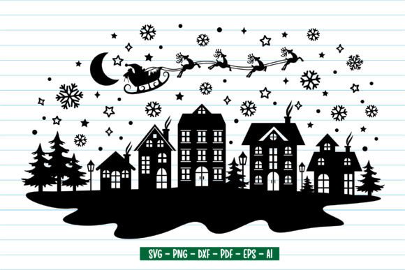 Download Christmas Svg, Christmas Scene Svg - Premium Resources