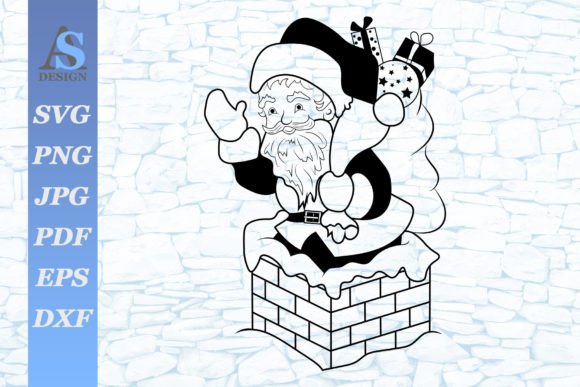 Download Santa Claus, Christmas Scene SVG - Christmas scene svg Collection