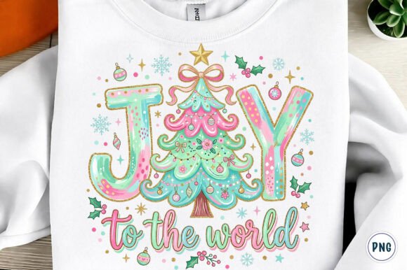 Download Pink Christmas Png, Joy to the World Png - Joy to the world Collection
