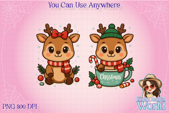 Download Merry Christmas Reindeer PNG - Christmas reindeer Collection